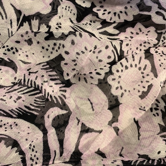 ✨ Anthropologie Squareneck Smocked Midi Dress Sz S - Picture 7 of 8